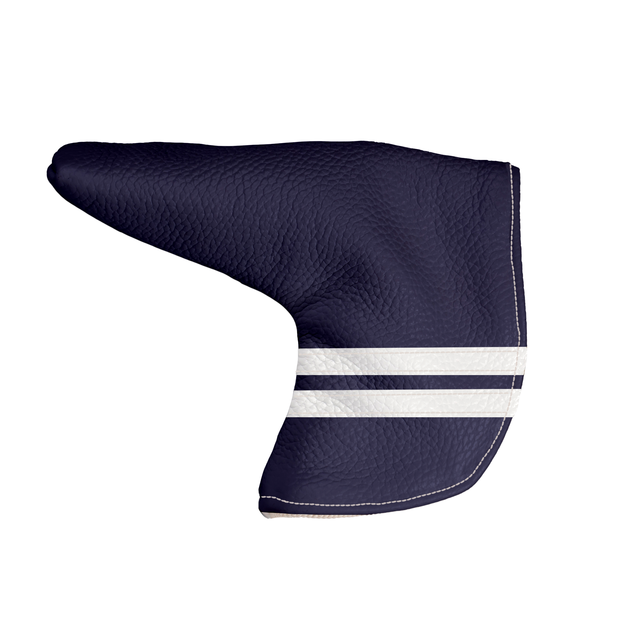 Polo Headcover: Navy + Pure White
