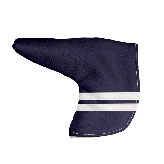 Polo Headcover: Navy + Pure White