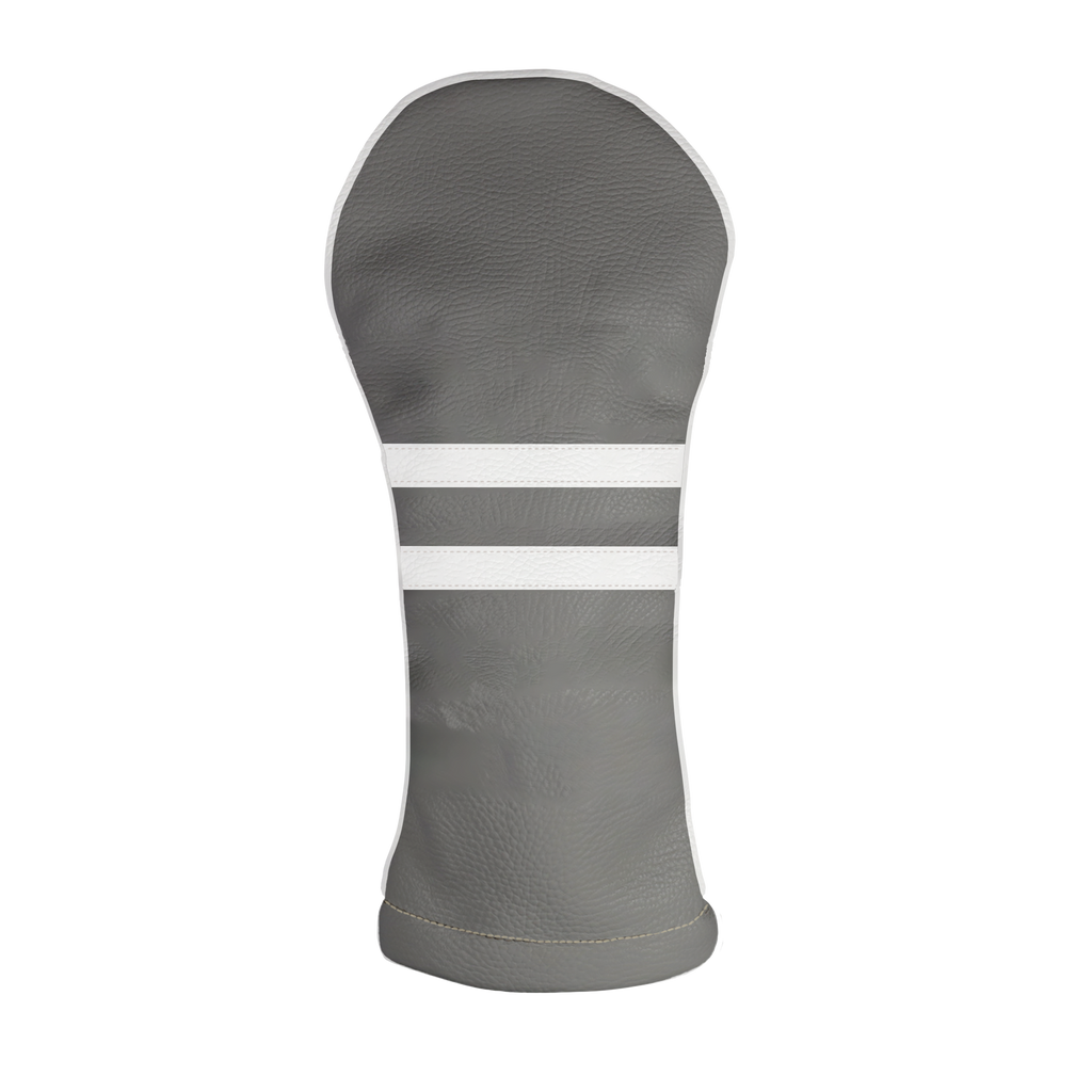 Timeless Headcover: Granite Grey + Pure White