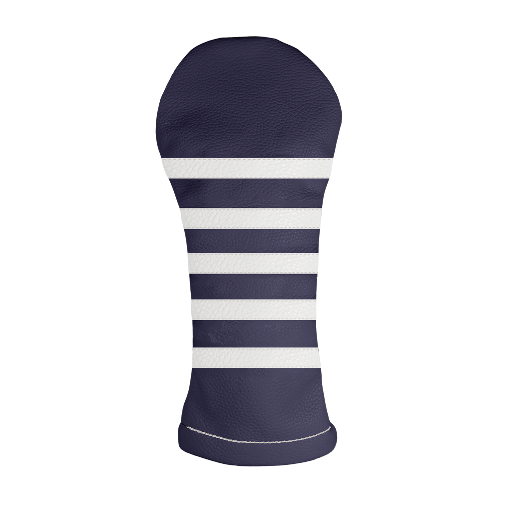 Polo Headcover: Navy + Pure White