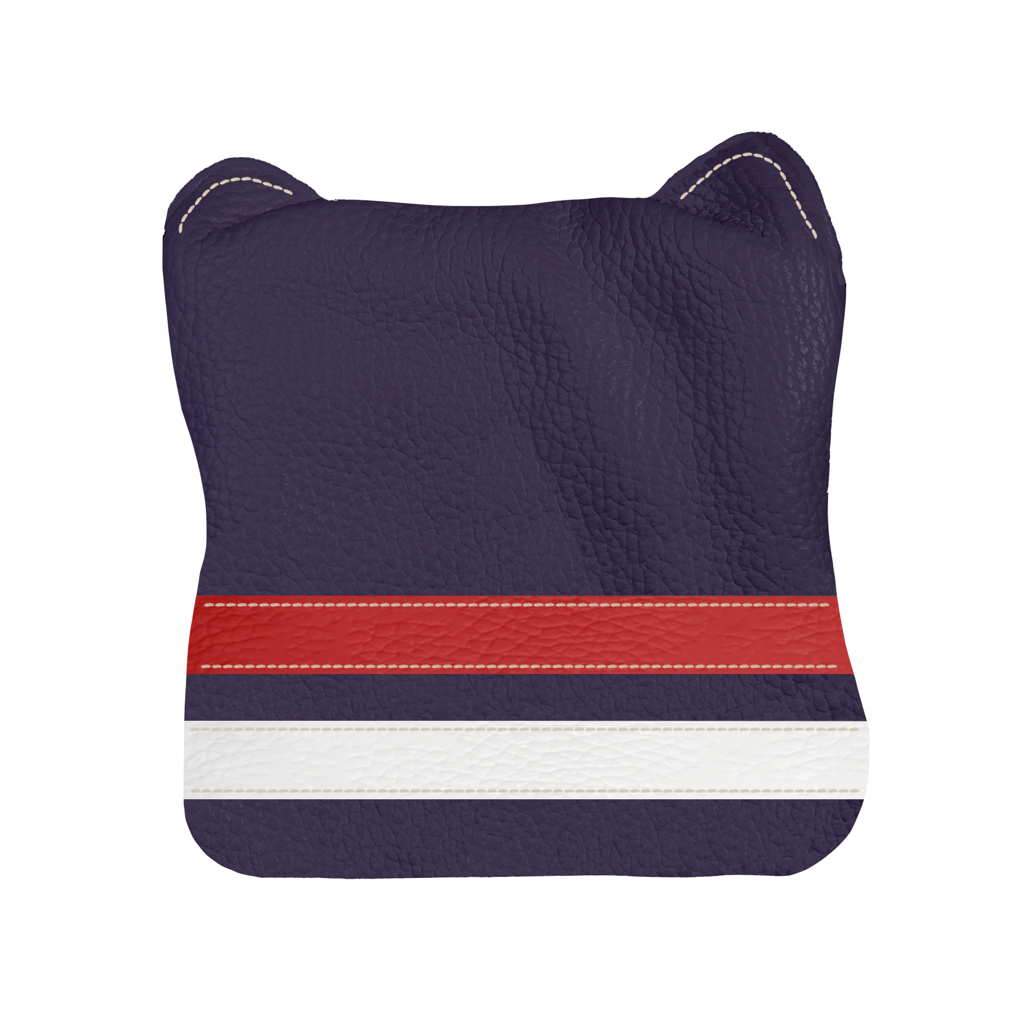 Polo Headcover: Navy + Sunday Red + Pure White