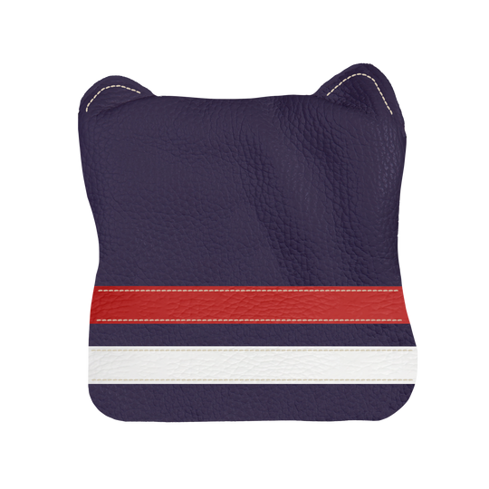 Polo Headcover: Navy + Sunday Red + Pure White
