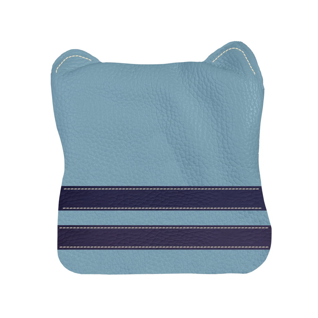 Timeless Headcover: Carolina Blue + Navy