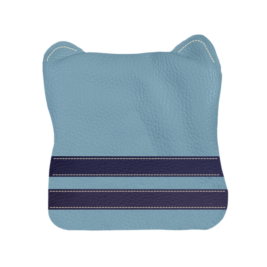 Timeless Headcover: Carolina Blue + Navy