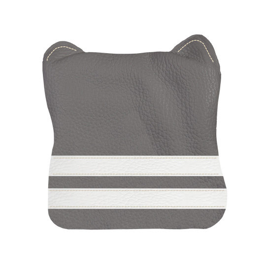 Timeless Headcover: Granite Grey + Pure White