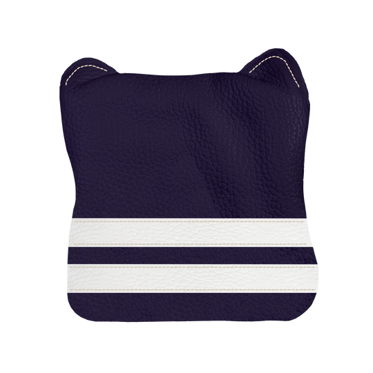 Polo Headcover: Navy + Pure White