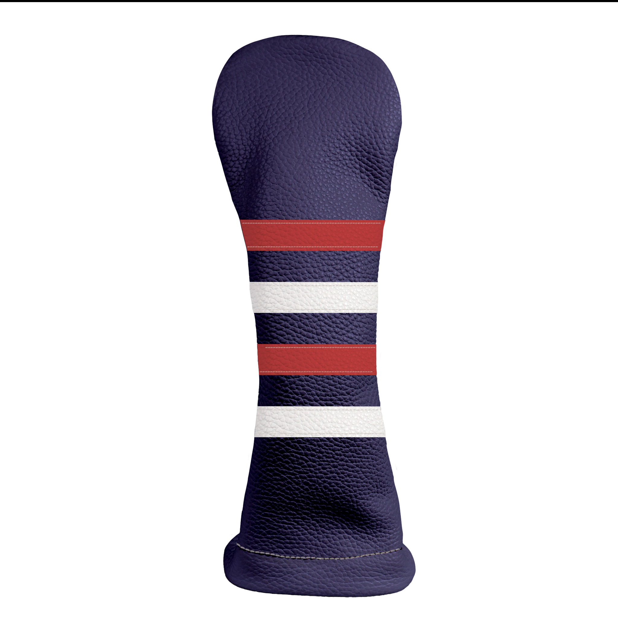 Polo Headcover: Navy + Sunday Red + Pure White