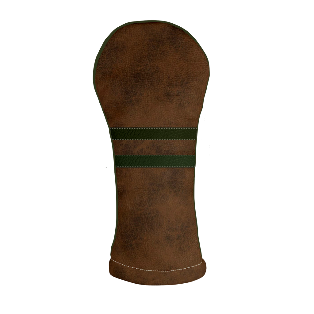 Timeless Headcover: Tobacco Brown + Olive