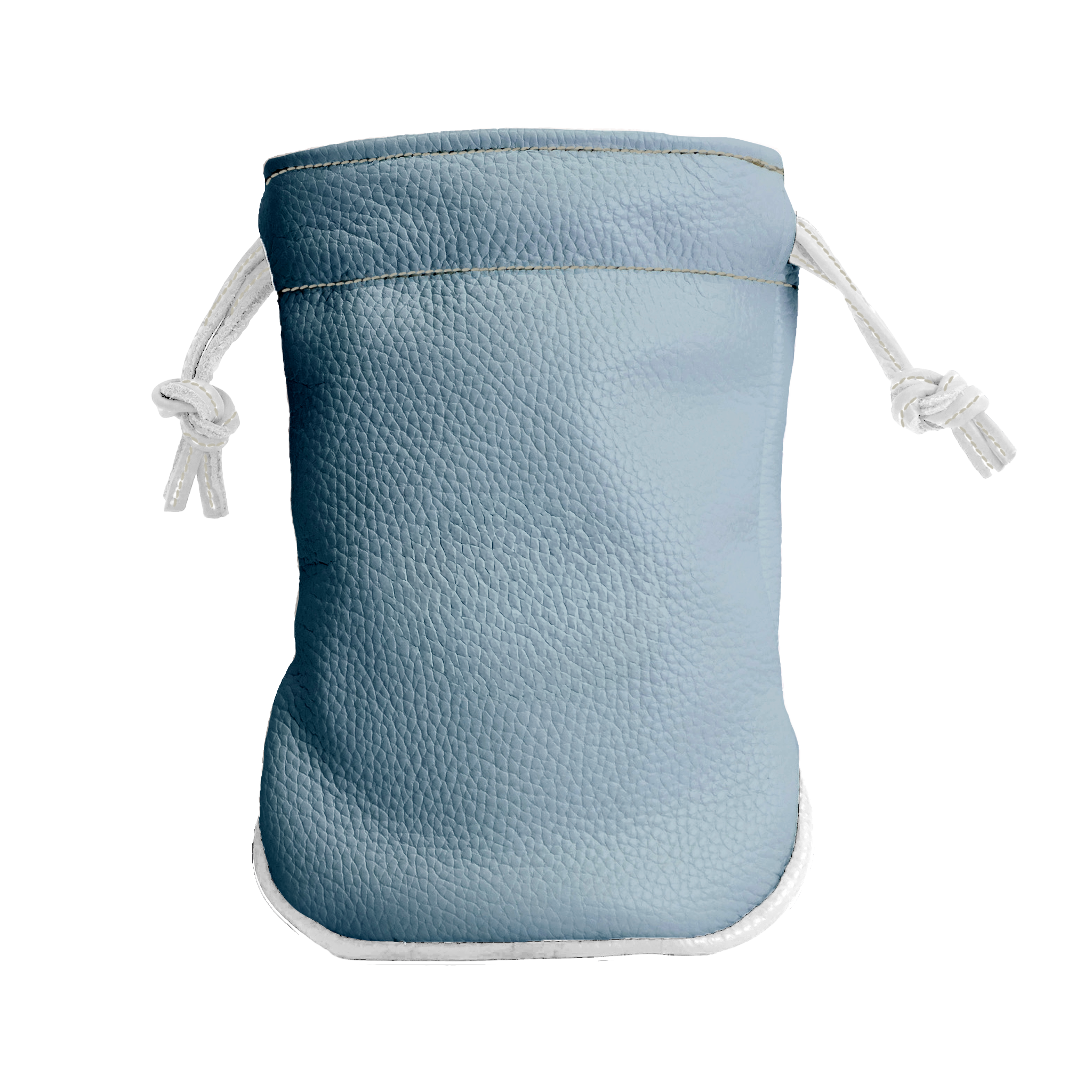 Valuables Pouch: Carolina Blue + Pure White