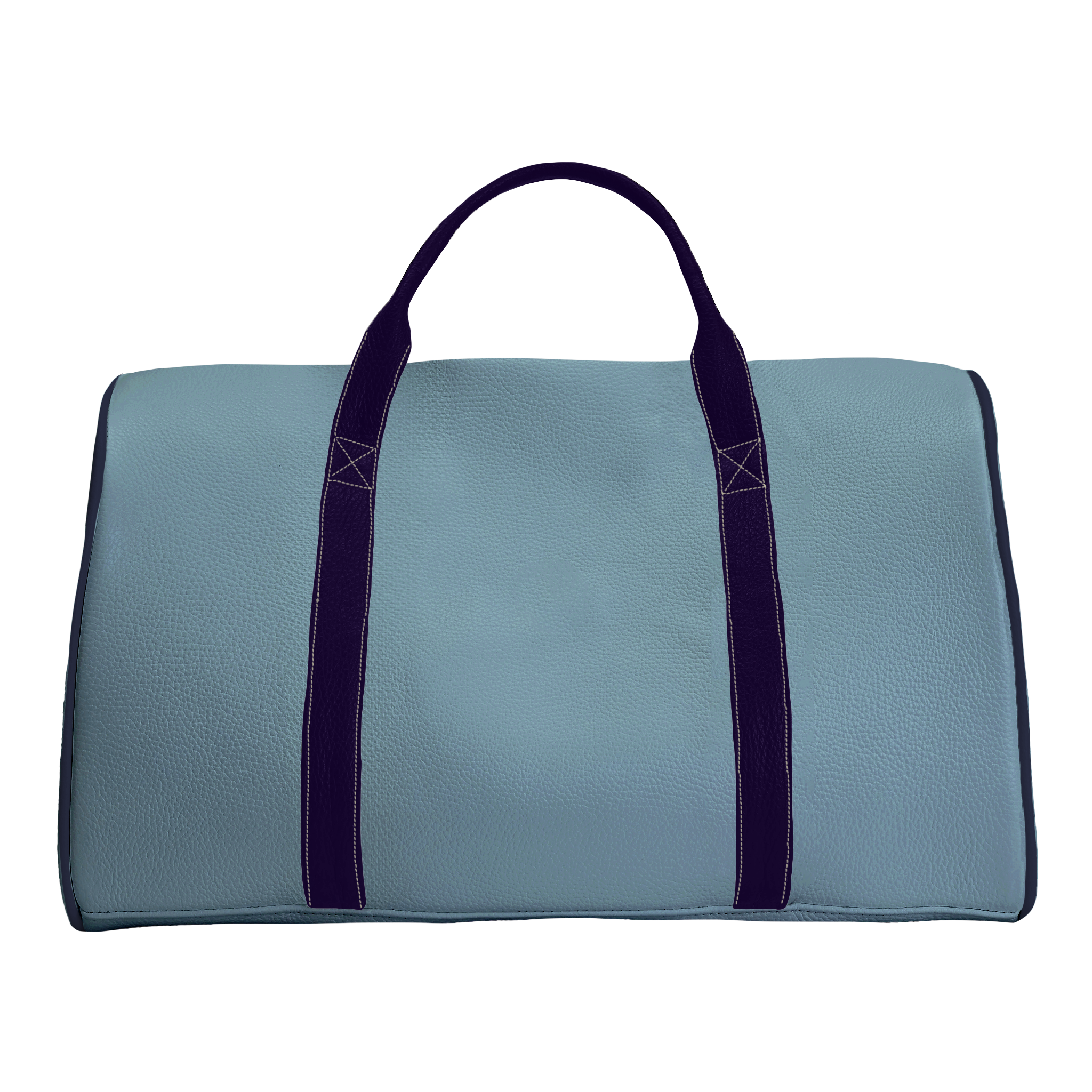 Duffle Bag: Carolina Blue + Navy
