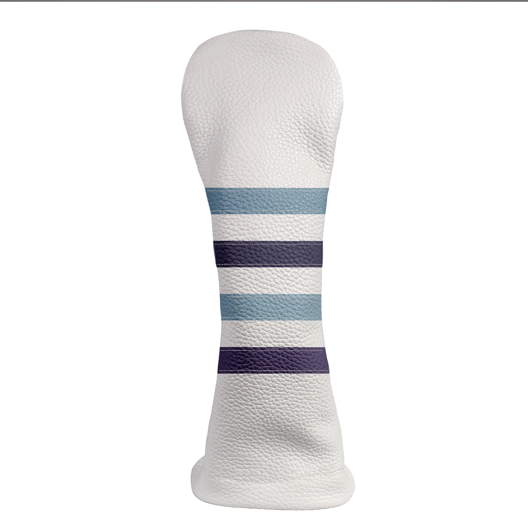 Polo Headcover: Pure White + Carolina Blue + Navy