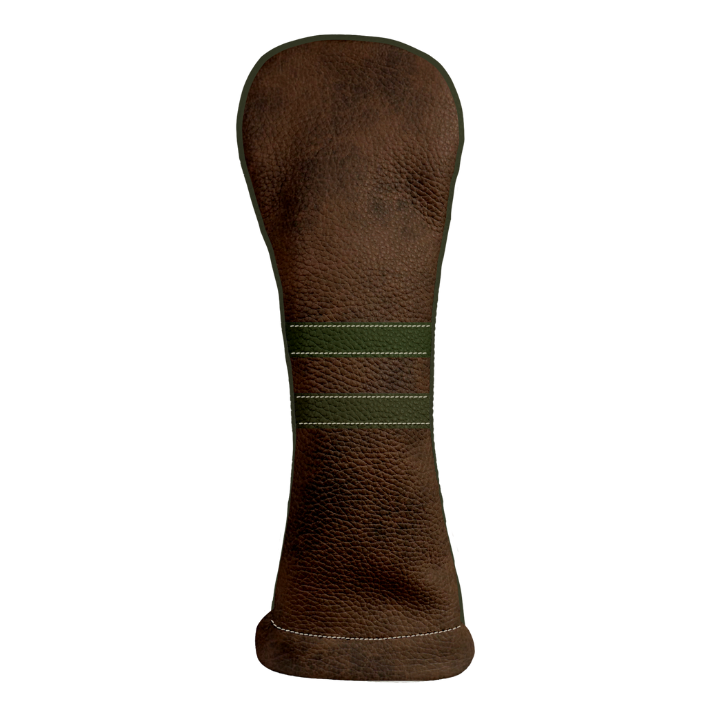 Timeless Headcover: Tobacco Brown + Olive