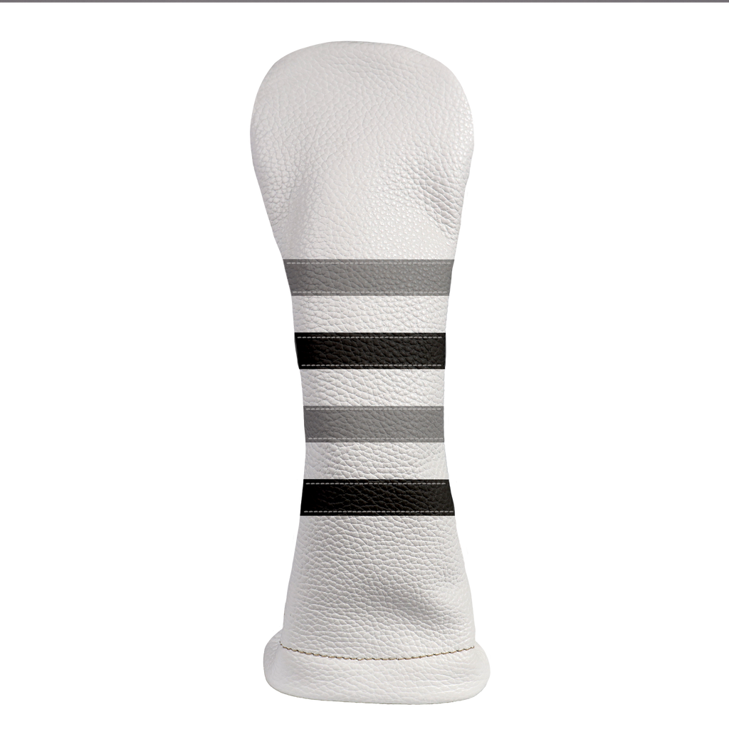 Polo Headcover: Pure White + Granite Grey + Pitch Black