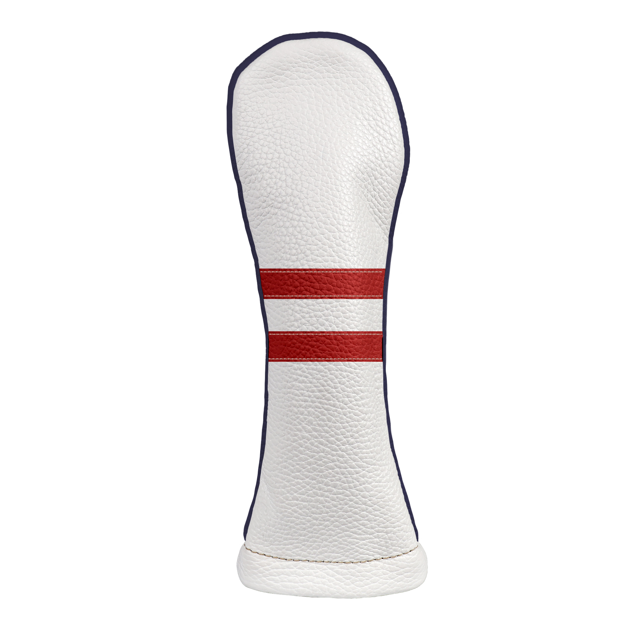 Timeless Headcover: Pure White + Navy + Sunday Red