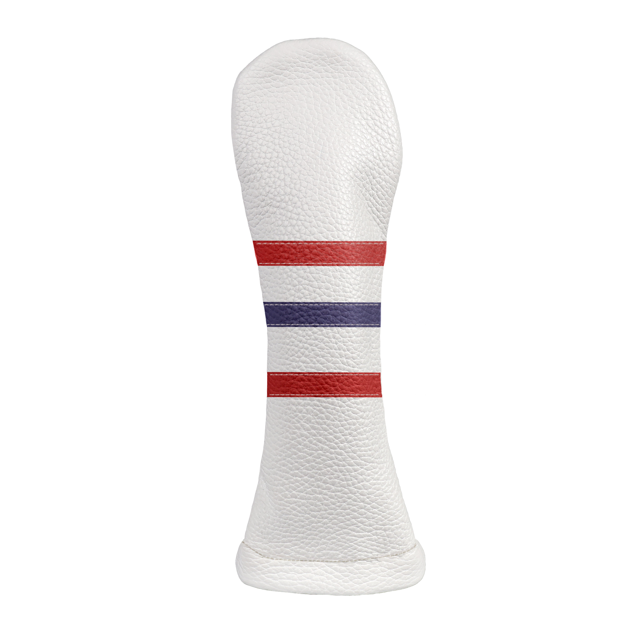 Polo Headcover: Pure White + Navy + Sunday Red
